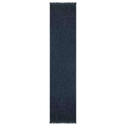 Écharpe à franges Dents Boucle - Marine