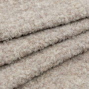 Dents Boucle Fringe Scarf - Oatmeal Beige