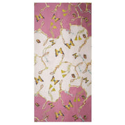 Dents Butterflies and Buckles Print Lightweight Scarf - Pink