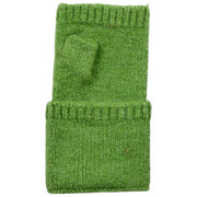 Dents Fingerless Knitted Wrist Warmers - Apple Green