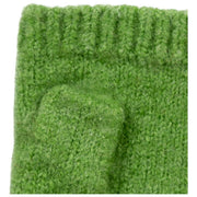 Dents Fingerless Knitted Wrist Warmers - Apple Green