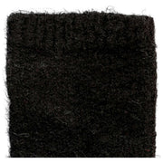 Dents Fingerless Knitted Wrist Warmers - Black