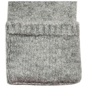 Chauffe-poignets tricotés sans doigts Dents - Gris tourterelle
