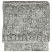 Chauffe-poignets tricotés sans doigts Dents - Gris tourterelle