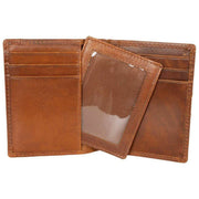 Portefeuille porte-cartes Dents Itchen Passcase - Marron cognac