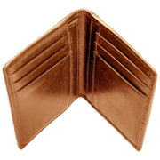 Portefeuille porte-cartes Dents Itchen Passcase - Marron cognac