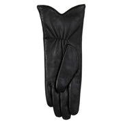 Dents Margot Wool-Lined Leather Gloves - Black