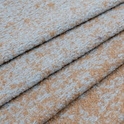 Écharpe réversible ombrée mouchetée Dents - Bleu pâle