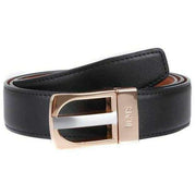 Dents Reversible Plain Leather Belt - Black/Tan