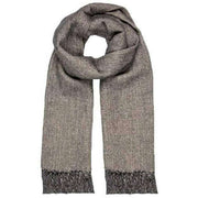 Dents Reversible Two-Tone Scarf - Charcoal Grey