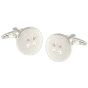 david-van-hagen-button-cufflinks---silver-34498379