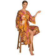 powder-oriental-crane-kimono-gown---ochre-orange-34449352