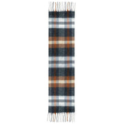dents-plaid-check-blanket-scarf---charcoal-greychocolate-brown-34493124