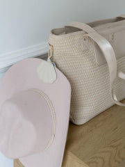 Porte-clés porte-chapeau Stackers Shell - Crème d'avoine