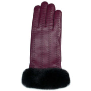 dents-cassie-contrast-stitching-leather-gloves---damson-burgundyblack-34479830
