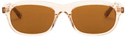 Lunettes de lecture MessyWeekend Travis à lumière bleue - Marron/Beige pêche