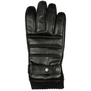 dents-skipton-knitted-cuff-stitch-detail-leather-gloves---black-34491073