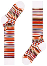 Falke Microblock Chaussettes Hautes - Blanc