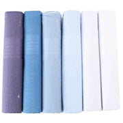 david-van-hagen-plain-6-pack-handkerchief---blue-34384402