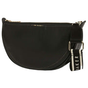 ted-baker-lorreen-webbing-leather-half-moon-crossbody-bag---black-34459665
