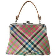 vivienne-westwood-heather-plaid-granny-frame-purse---beigepinkblue-35450636