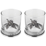 english-pewter-company-11oz-double-pheasant-tumbler-set---silverclear-34391637