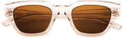 Lunettes de lecture MessyWeekend Jean Blue Light Sun - Marron/Beige Paloma