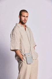 Sac pour téléphone Hindbag Bill - Rayures bleues