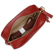 Sac bandoulière Elie Beaumont - Rouge sang de bœuf