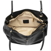 Sac fourre-tout souple courbé Elie Beaumont - Noir