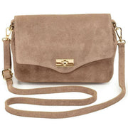 Elie Beaumont Sac Midi Twist En Daim - Beige Vison