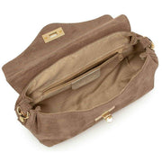Elie Beaumont Sac Midi Twist En Daim - Beige Vison