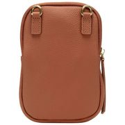 Elie Beaumont Suede Phone Bag - Tan