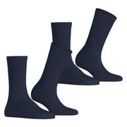 Esprit Basic Tennis 2 Pack Socks - Navy