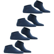 Esprit Solid Sneaker 4 Pack Socks - Marine Navy