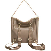 Every Other Backpack Shoulder Bag - Taupe Green