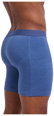 Falke Daily Comfort 2-Pack Long Leg Boxer - Blue/Orange