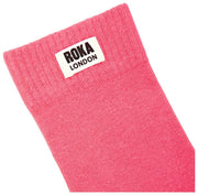 Chaussettes Roka Wimbledon Crew - Rose Corail Sucre
