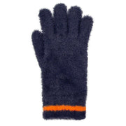 dents-feather-yarn-knitted-gloves---navyorange-34477798