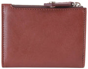 Vivienne Westwood Slim Flap Supple Leather Card Holder - Chestnut Brown