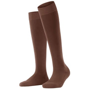 Falke Climawool Knee High Socks - Brandy Brown