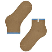 Falke Cosy Plush Short Socks - Dune Brown