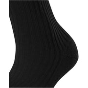 Falke Cosy Wool Boot Socks - Black