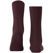 Falke Cosy Wool Boot Socks - Burgundy
