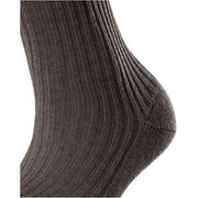 Falke Cosy Wool Boot Socks - Dark Brown