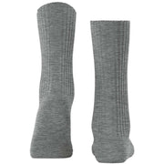 Falke Cosy Wool Boot Socks - Light Grey Mel