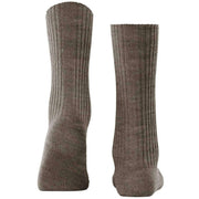 Falke Cosy Wool Boot Socks - Porto Mel Brown
