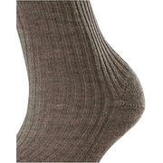 Falke Cosy Wool Boot Socks - Porto Mel Brown