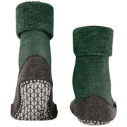 Falke Cosyshoe Slipper Socks - Tundra Pine Green