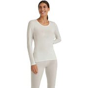 Falke Daily ClimaWool Long Sleeve T-Shirt - Off-White